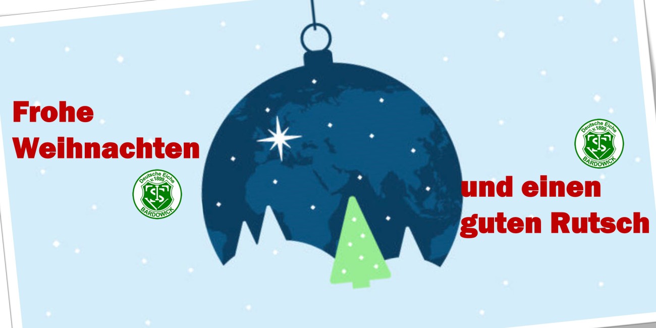 Frohe Weihnachten und alles Gute für 2026