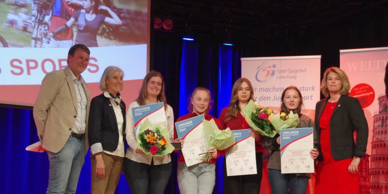 Henriette Habermann wurde auf der Sportlerehrung 2025 geehrt
