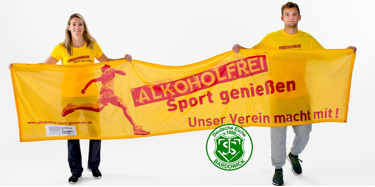 Aktion „Alkoholfrei Sport genießen“ beim TSV Bardowick