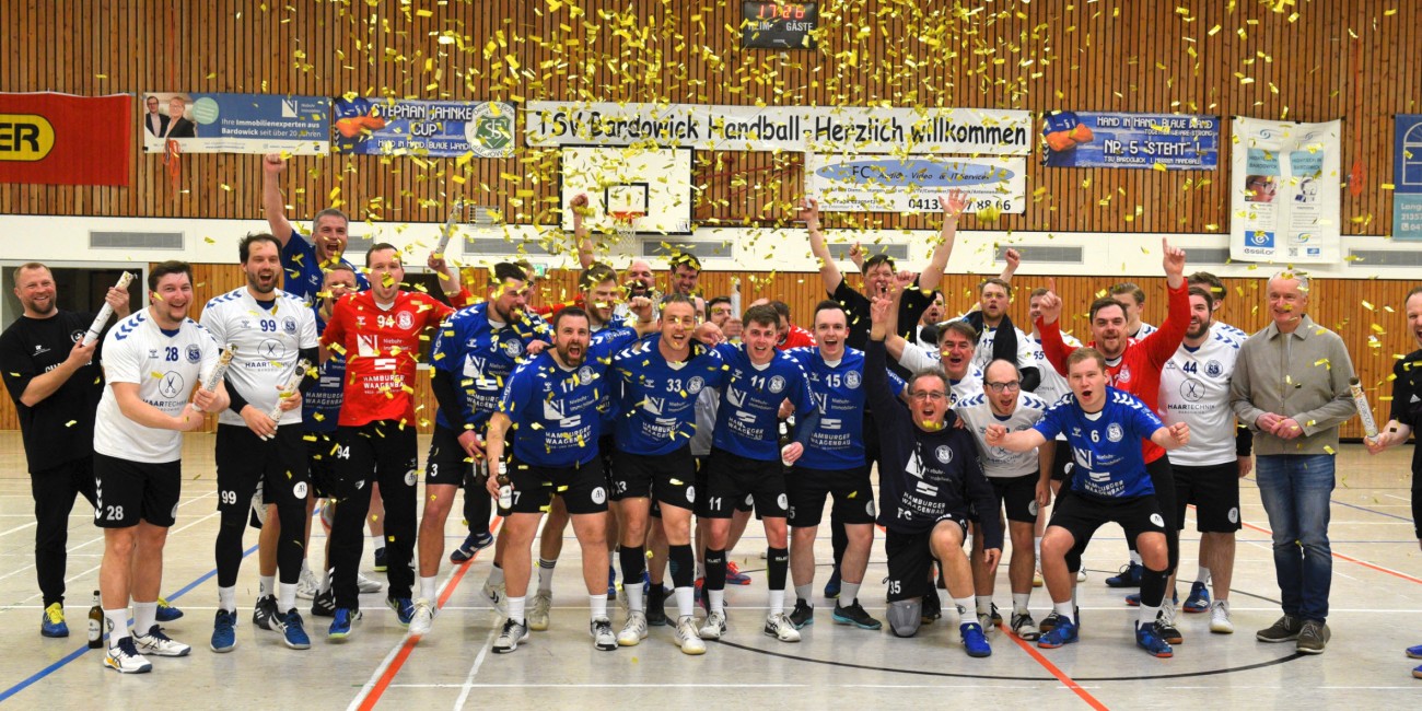Handballer feiern Aufstieg in die Regionsoberliga
