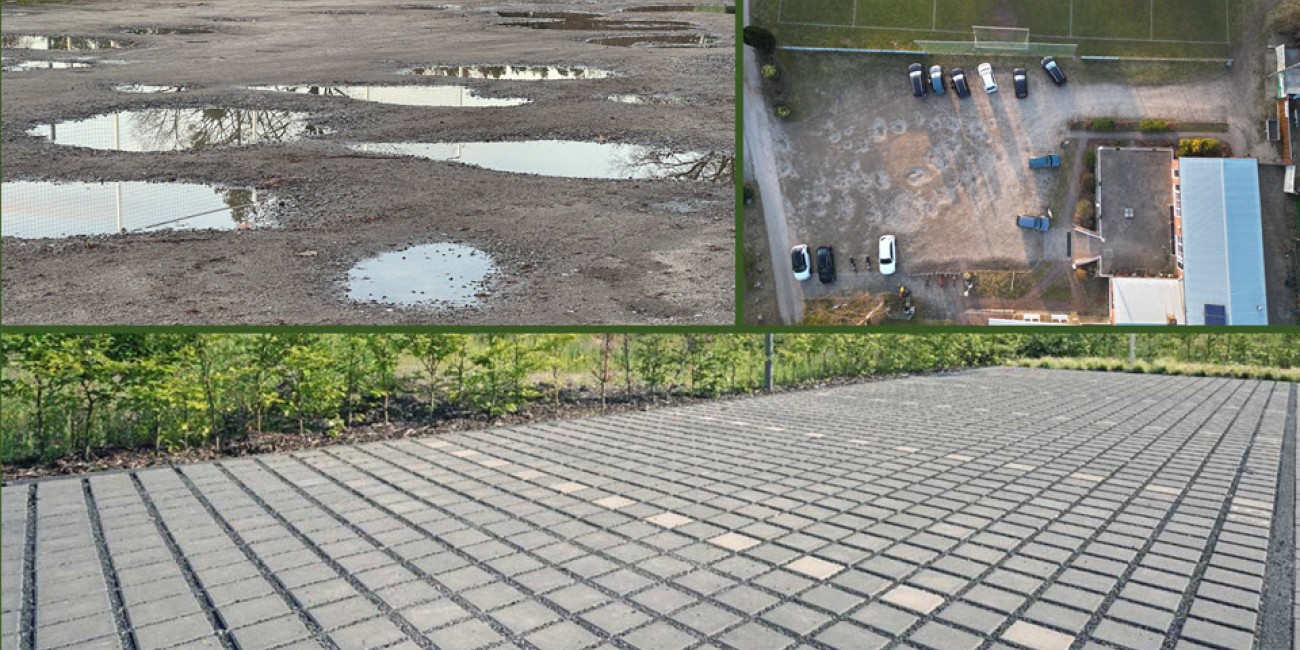 Umsetzung der Parkplatzbefestigung beginnt am 16.09.2025