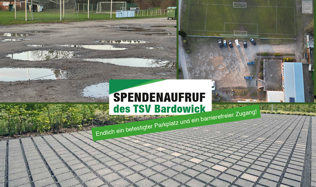 TSV Spendenaufruf Homepage