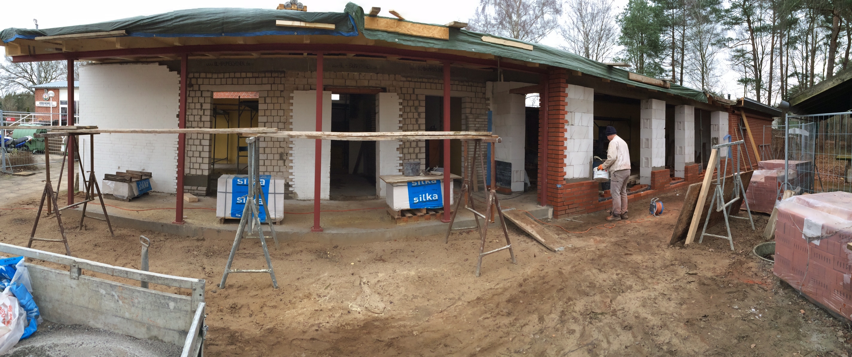 TSV Bardowick Bettentrakt-Umbau Stand 13.12.2014